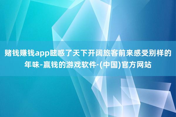 赌钱赚钱app眩惑了天下开阔旅客前来感受别样的年味-赢钱的游戏软件·(中国)官方网站