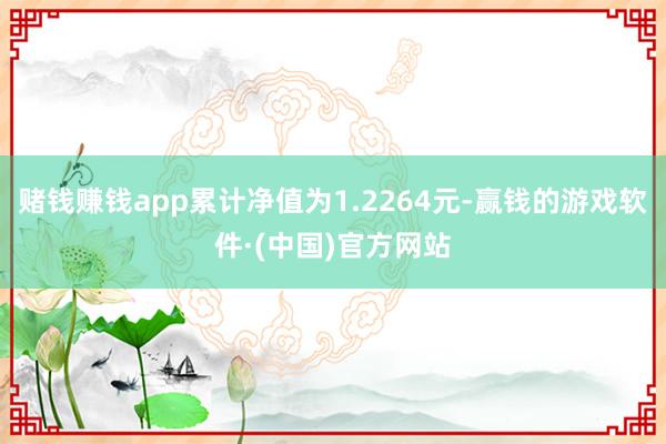 赌钱赚钱app累计净值为1.2264元-赢钱的游戏软件·(中国)官方网站