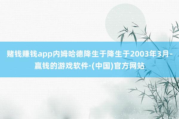 赌钱赚钱app内姆哈德降生于降生于2003年3月-赢钱的游戏软件·(中国)官方网站